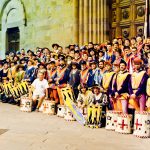 Gruppenfoto mit der Gruppo Sbandieratori Sansepolcro | by Andreas Edler