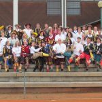 Gruppenfoto vor unserer Turnhalle in Burghausen 2014